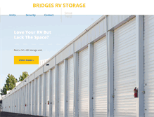 Tablet Screenshot of bridgesrvstorage.com